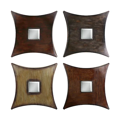 Lasaro Squares Set of 4